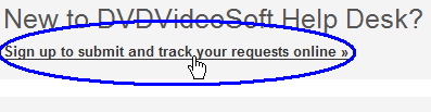 DVDVideoSoftのユーザー登録方法