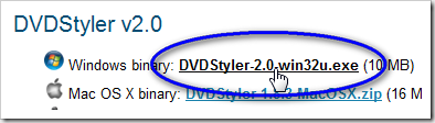 DVDStyler : ダウンロード